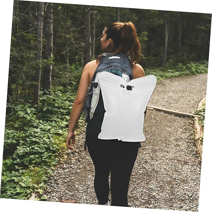 Portable Outdoor Shower Bag Lightweight Water Bag for Camping Hiking Emergencies Includes Showerhead for Control Durable Compact Design