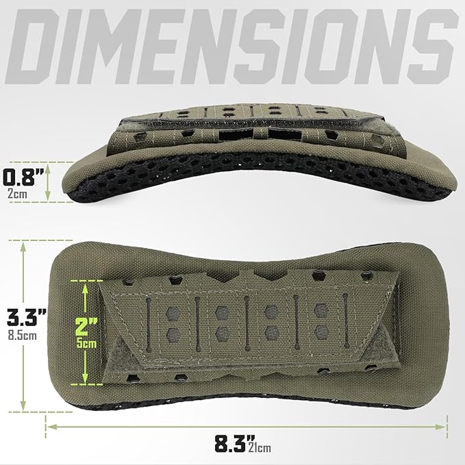 WYNEX 2 Pack Shoulder Strap Pad for Vest Carrier MOLLE Tourniquet Holder Tactical Plate Shoulder Pads Strap Cushion Vest Accessories IFAK TQ Holder Tactical Medical TQ Pouch