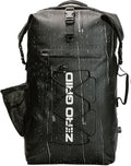 Large Faraday Waterproof Backpack Dry Bag - 45L Roll-Top Backpack with Built-In Pockets on Straps Signal Blocking Design for Added Security - Perfect for Travel Hiking Camping &amp Outdoor Adventu