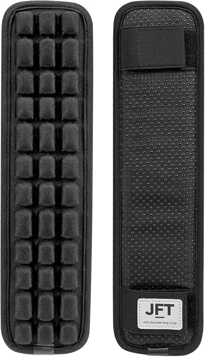 JFT Backpack Strap Pads with Air Cushions for Duffle Bag Anti-gravity Decompression Anti-Slip Ventilation and Heat Dissipation Design Keep Dry(2 PCs)