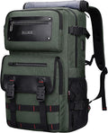 WITZMAN Carry On Travel Backpack for Men Duffle Bags Fit 17 Inch Laptop Airline Approved Laptop Backpack(B685 Army Green)