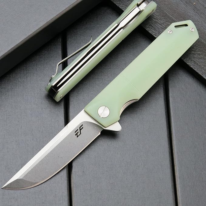 Eafengrow EF71 Folding Knife EDC Foldable Utility Knife with Liner Lock Pocket Knife for Camping Survival Outdoor and Indoor Activities