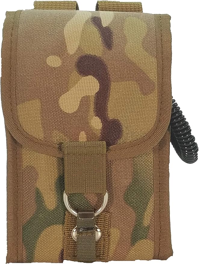 Rangefinder StrapPack Clip-On Pouch for Backpack Straps (Camo) - Attachment for Hunters by Clakit