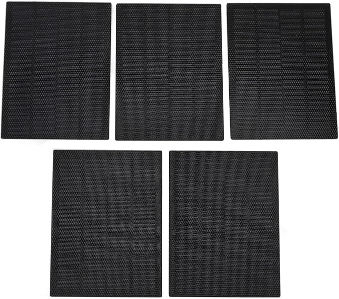 5pcs ABS Mini Solar Panel Wide Compatibility ETFE 13.76oz Silicon Mini Solar Tool for School Experimental Research Projects