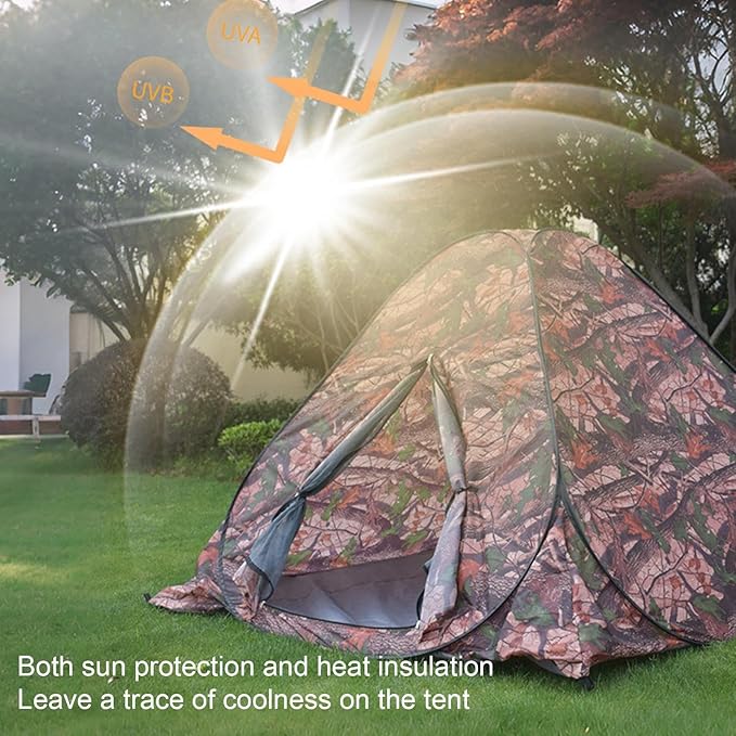 Outside Tent - pop upss Camping Tent Waterproof UV Protection Canopy Instant Setup Foldable Sun Shade | Beach Shelter Trips Outings Sports for Beach Shelter Trips Outings Sports