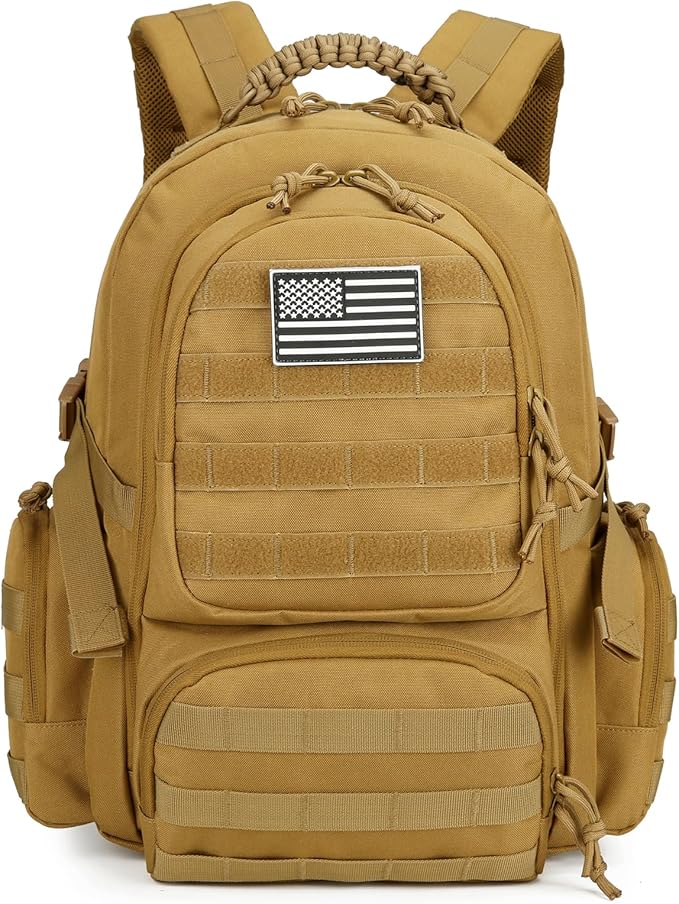 30L Military Tactical Backpack for Men 3 day Assault Pack Molle Backpack Tactical Hiking Rucksack