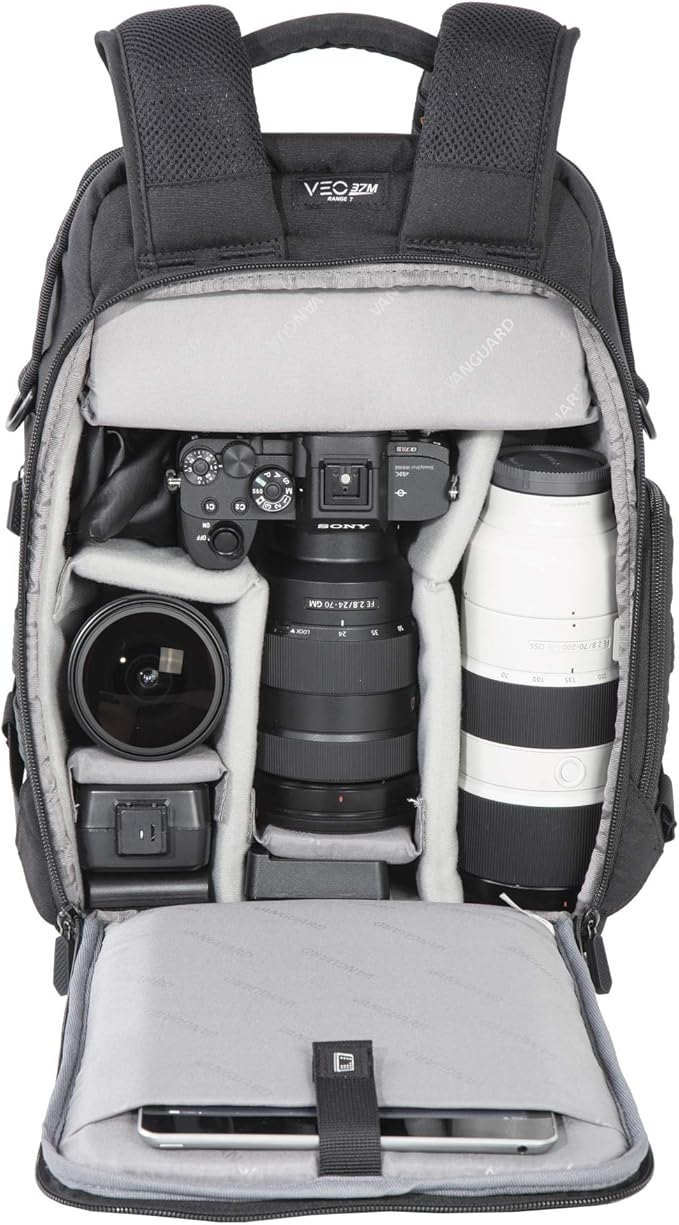 VANGUARD VEO Range T37M Backpack for Mirrorless Camera Tactical Style – Navy
