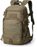 Mardingtop Small Tactical BackpackMolle Hiking Backpack for BackpackingCycling and Biking15L/25L Backpack