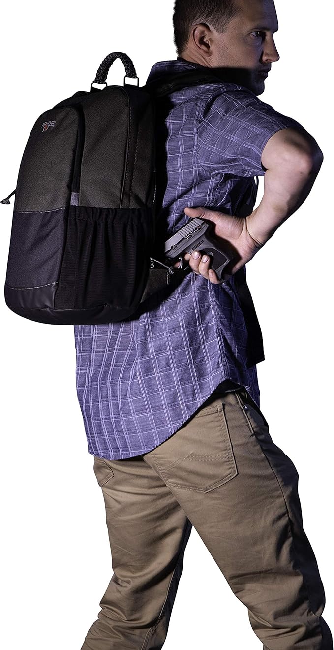 Allen Company Pride6 Camp Pack with Laptop and Pocket Multiple External and Internal Pockets No Rub Neck Panels 17 Inch/1607 Cubic inches / 26 L Green