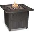 Endless Summer 30 Gas Outdoor Fire Pit Table with Resin Mantel