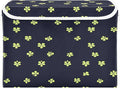 Cute St. Patrick's Day Patterns Fabric Storage Bins with Lids and HandleFoldable Storage Bins with LidsCloset Organizers for Clothes Storage Room Organization Office Storage Chest Organizer