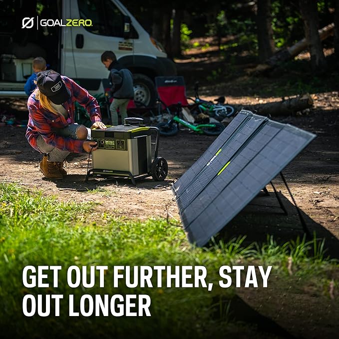 Goal Zero Nomad 200-Watt Solar Panel Folding Solar-Panel Charger with Kickstand Portable Solar-Panel Power