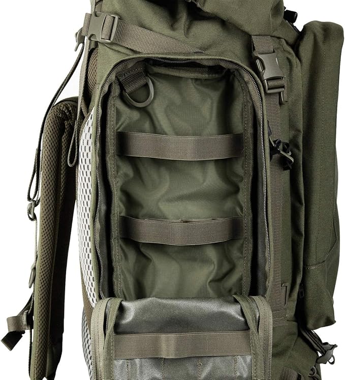 Tasmanian Tiger Range Tactical Backpack MKII - Modular 100-Liter X1 Carrying System with MOLLE System and Detachable Daypack Coyote