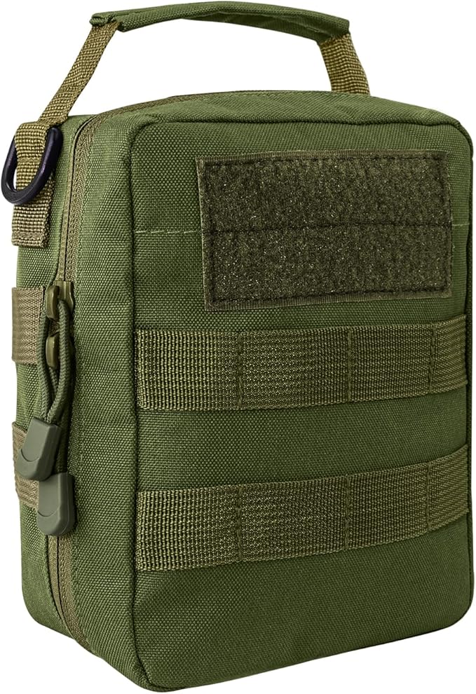 Earmor Molle Pouch Shooting Range Tactical Bags for Shooting Earmuff Earplugs and Eye Protection Glasses