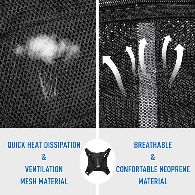 DEYACE Chest Bag For Men Tactical Inspired Sports Utility Chest Pack EDC Pouch Bag With Built-In Phone Holder for Workouts Running Cycling Grey