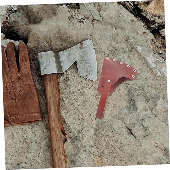POPETPOP Ax Protector Garden Outdoor Camping Gear Small Hatchet Protective Camping Essentials Axe Tools Camping