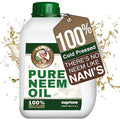 Nani's Pure Neem Oil for Plants Concentrate - Dilute for Use as Organic Neem Oil Spray for Plants Outdoor &amp Indoor Use - 100% Cold Pressed - Horticultural Enhanced Plant Health &amp Shine Need (