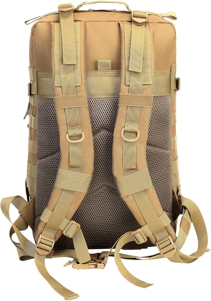 Durable Tactical Backpack Travel Bug-Out Bag Great Tactical Survival Gear for Men and Women 45L