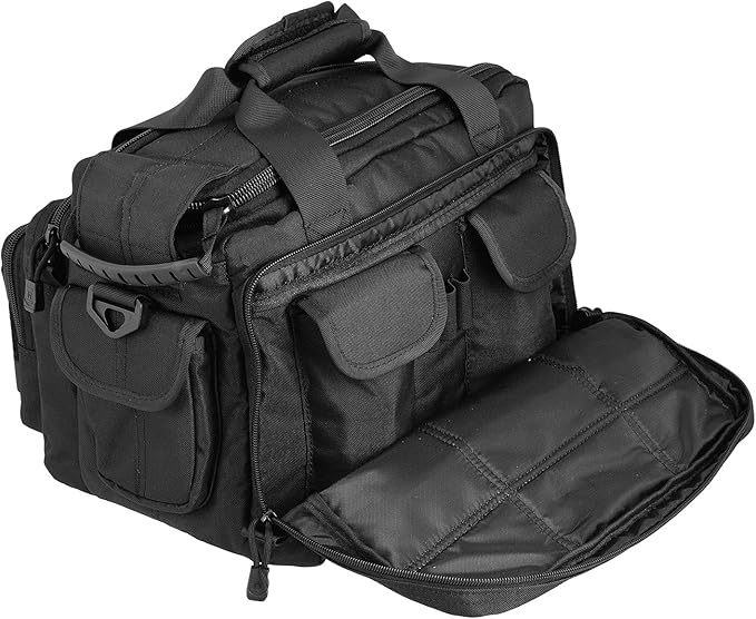 Lancer Tactical Airsoft 1000D Nylon Small Range MOLLE Bag BLACK