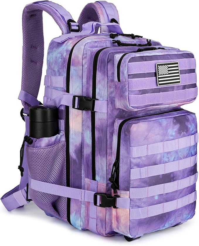 Military Tactical Assault Backpack - 45L 3 Day Assault Pack with MOLLE Waterproof Rucksack