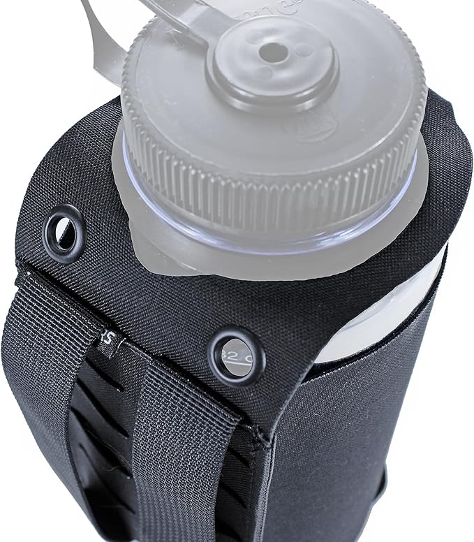 Water Bottle Holder MolleJX Tacfancier Tactical Water Bottle Pouch for Belt Backpack Chest Rig Canteen Pouch for 32oz Nalgene