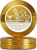 Metal Can | Metal Container for Pouches | Aluminum Used Pouch Storage Tin | Airtight O-Ring Moisture Odor Proof EDC Pocket Tin | The General Edition (Gold)