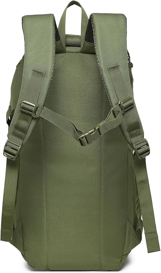 Wotony Tactical Assault Pack Backpack Molle Military Backpack Outdoor Hiking Camping Rucksack Waterproof backpack for men (army green 25L)