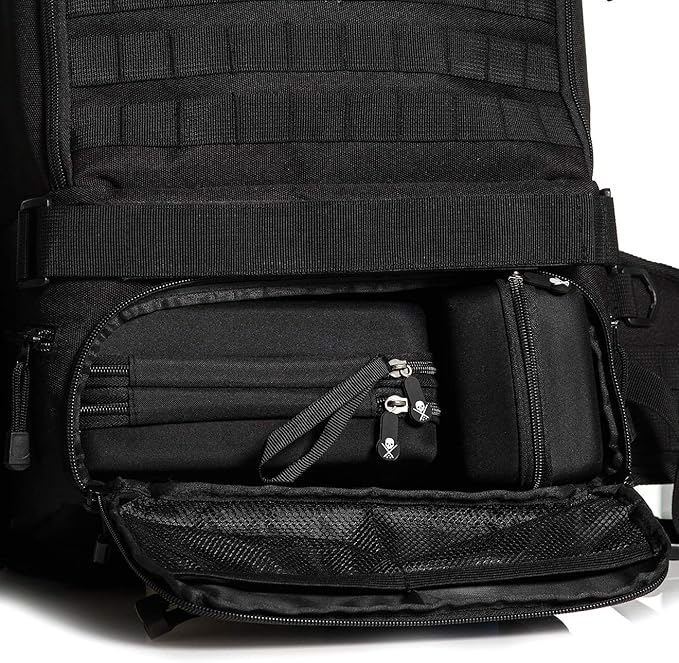 Sullen Blaq Paq Tactical Tattoo Art Lifestyle Bag Backpack Military Style - Black