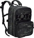 Tactical Expandable Flatpack Chest Rig Backpack MOLLE Assault Pack Hydration Pack for PC Vest (BCP)