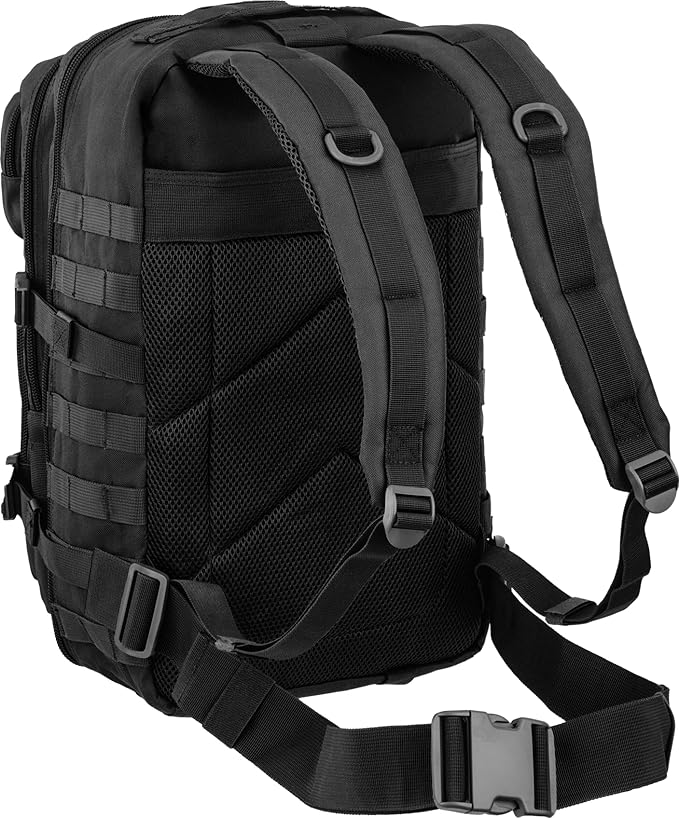 Tactical Bull Military Bag Backpack 40 Litres Black
