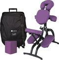 EARTHLITE Portable Massage Chair AVILA II - Premium Folding Spa/Massage/Tattoo Chair incl. Rolling Carry Case