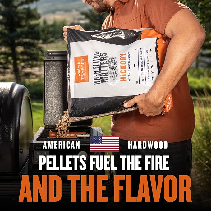 Traeger Grills Woodridge Electric Wood Pellet Grill and Smoker Wi-Fi Temperature Control up to 500 Degrees 860 Sq. In. Cooking Capacity 6-in-1 for Outdoor Grilling Smoking and BBQ TFB86MLH