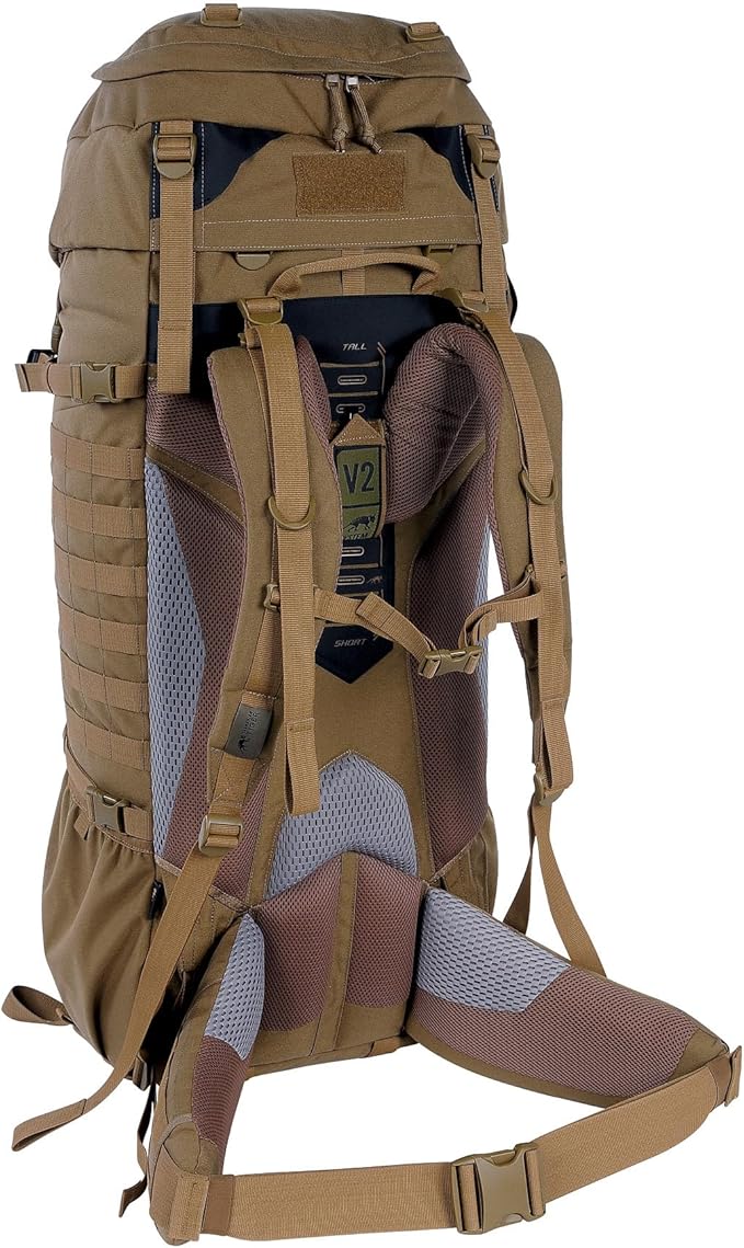 Tasmanian Tiger Pathfinder Mk II 80L Large MOLLE System Combat Backpack YKK RC Zippers Hydration Compatible Coyote