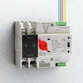 Dual Power Automatic Transfer Switch 2P 100A ATS Dual Power Generator Changeover Switch 110V Mini Electrical Selector Switches