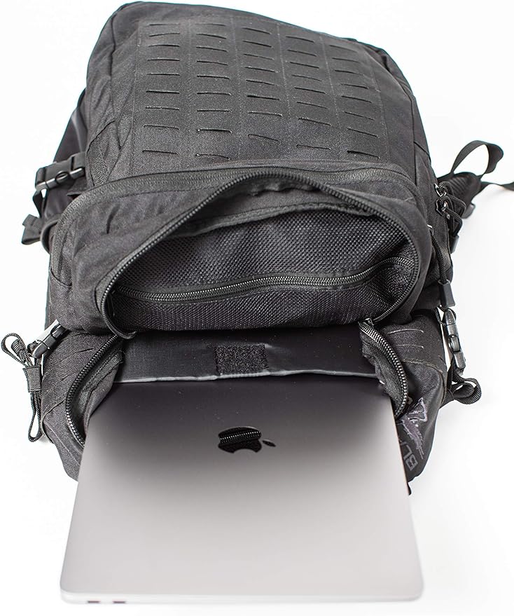 Black Ops USA 35L 3 Day Assault Pack black tactical backpack molle bag Great for Travel Outdoor Camping Hunting Hiking Backpack for men