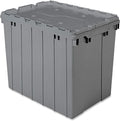 AKM39170GREY - Akro-Mils Attached Lid Storage Container