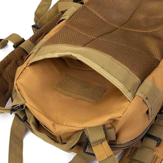 Tactical First Aid Bag MOLLE EMT IFAK Backpack Trauma First Aid Responder Medical Utility Rucksack Emergency (Tan)