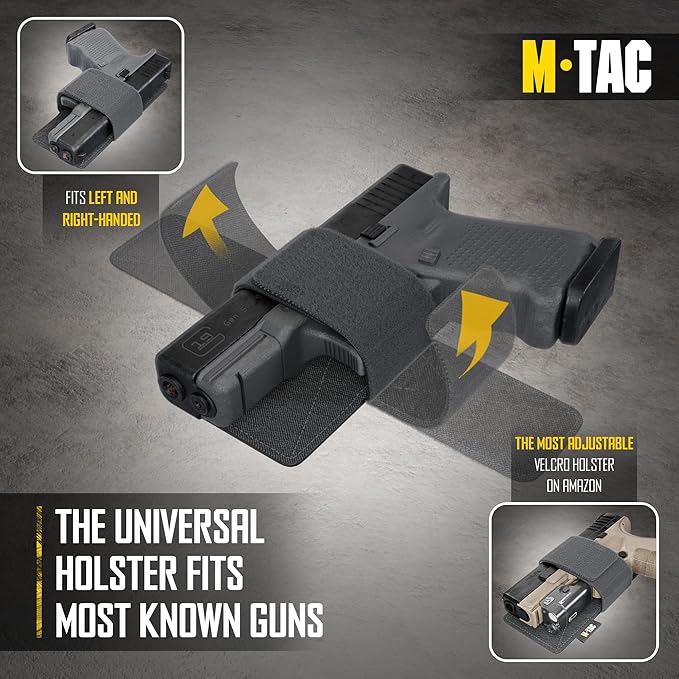M-Tac Sling Tactical Sling Bag Backpack Gun Holster for Concealed Carry Carabiner Clip