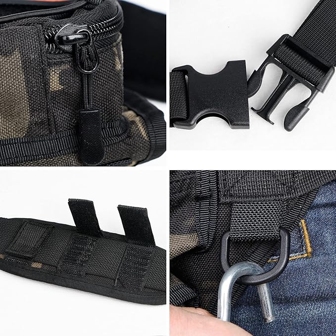 Waterproof Tactical Drop Leg Pouch Bag Type B Cross Over Leg Rig Outdoor Bike Cycling Hiking Thigh Bag (C)