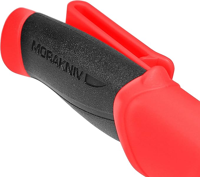 Morakniv Companion Serrated Rescue Knife with Sandvik Stainless Steel Blade 3.9-InchOrange