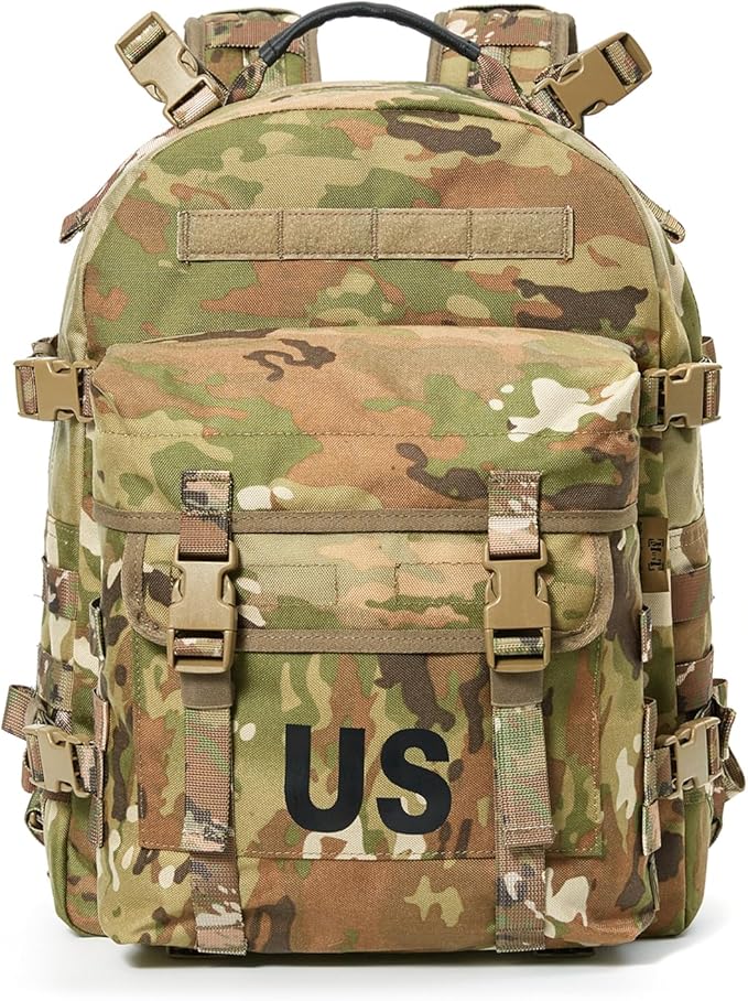 MT Military Army MOLLE 2 Tactical Assault Backpack Rifleman 3 Day Pack Medium Rucksack
