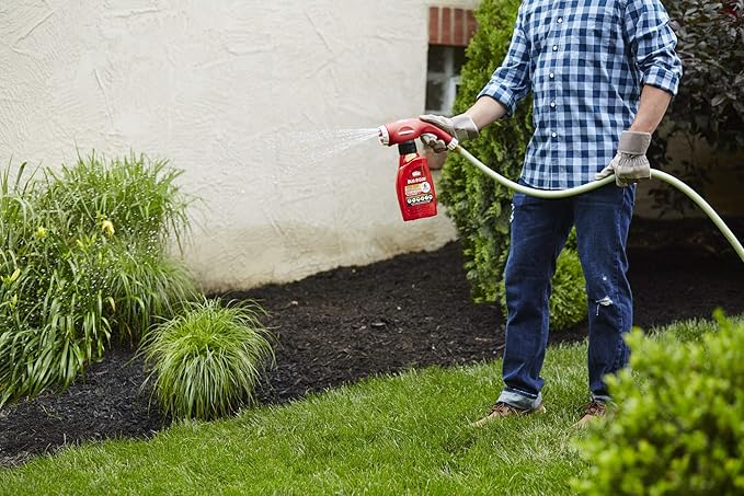 Ortho Bug B Gon Insect Killer for Lawn and Gardens Concentrate 1 32 fl. oz. - Kills Spiders Ants Fleas Ticks Mosquitoes and Japanese Beetles - Makes Up to 42 gal.
