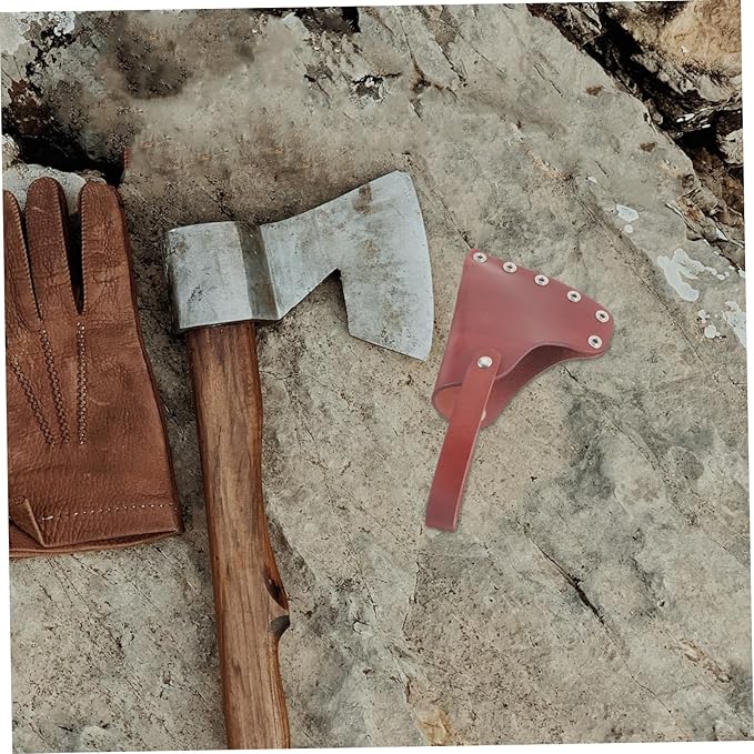 TEHAUX Ax Protector Hatchet Garden Tools Camping Tools Protective Small Gardening Axe Protector Protective
