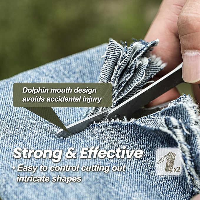 Multitool 2 Pack 17-in-1 Stainless Steel Multi Tool Pliers with Self-locking Pocket Knife Professional (EDC) Multi-tool for Outdoor Survival Camping and Hunting Hiking Simple Repair