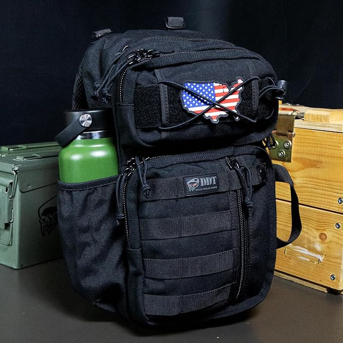 DDT Death Dealer Tactical Assassin Sling EDC Bag Color Black