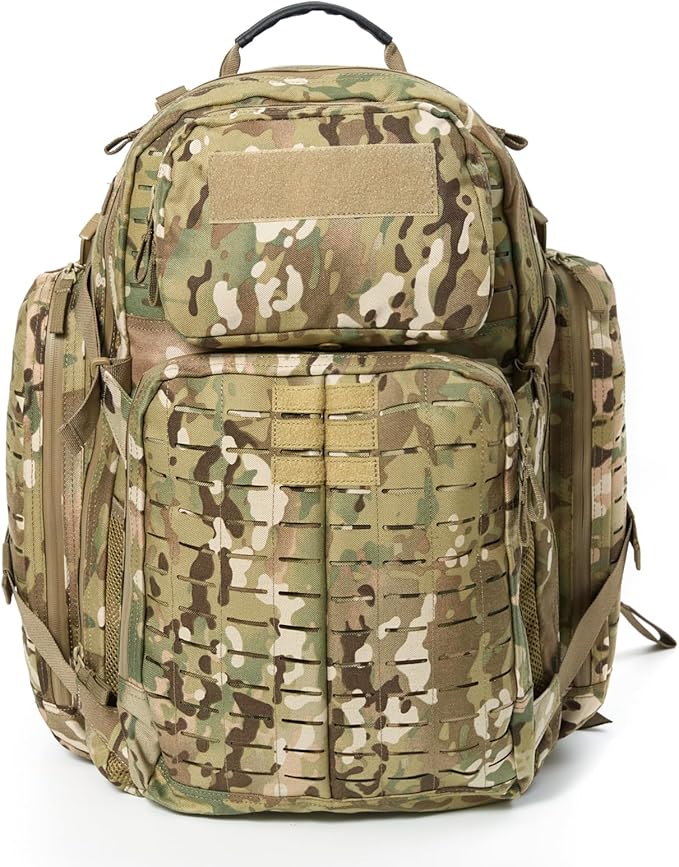 MT Military 3Day Rucksack with External Frame MOLLE Army Medium Ruck Assault Backpack