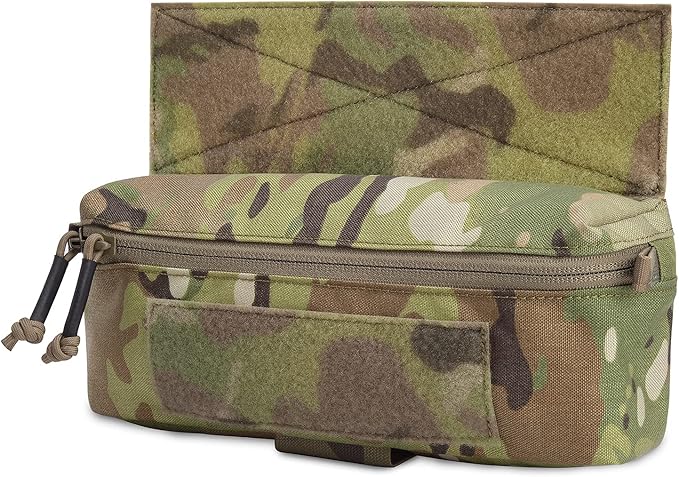 PETAC GEAR Tactical Mini Drop Pouch Fanny Pack Tool Pouch for Tactial Vest Chest Rig