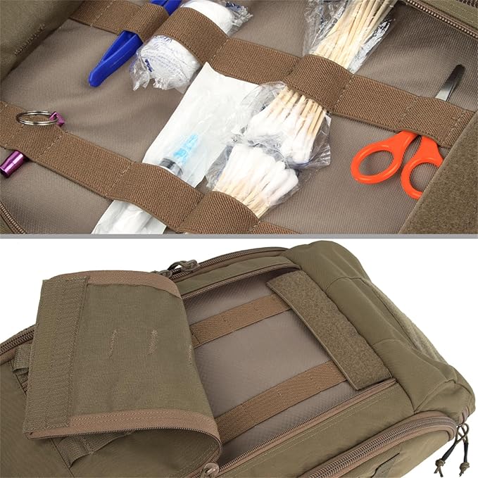 EXCELLENT ELITE SPANKER Medical Backpack Tactical Knapsack Outdoor Rucksack Camping Survival First Aid Backpack(Ranger Green)