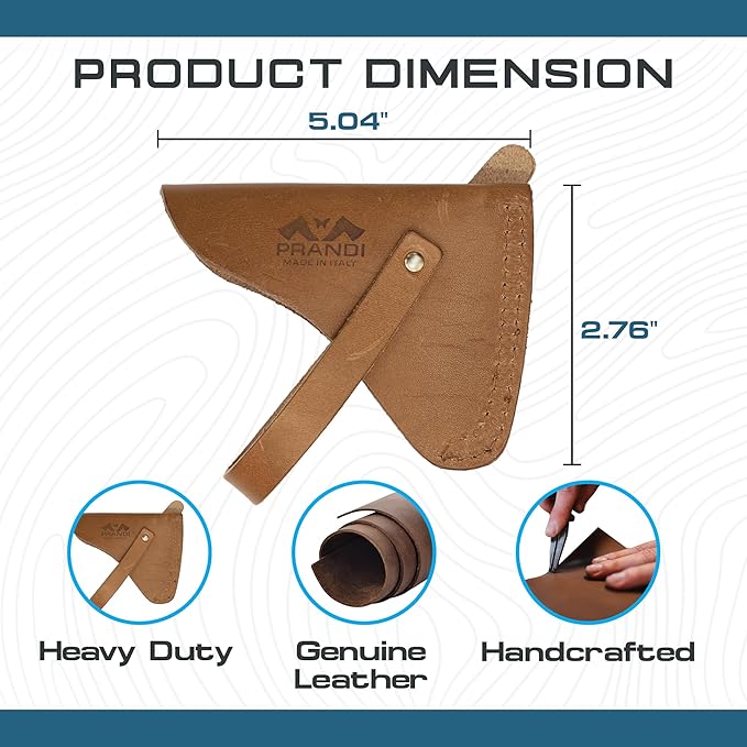 Prandi Leather Cover - Suitable only for Prandi Segurin Hatchet 0.88 lb