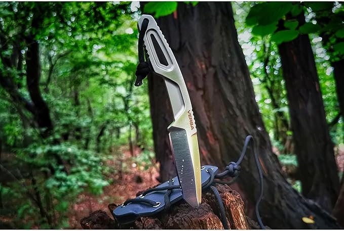 Extrema Ratio - Versa (Satin) Fixed Blade Knife Böhler N690 steel blade hardened to 58 HRC satin finish ergonomic aluminum handle scales reversible pocket clip handcrafted in Italy